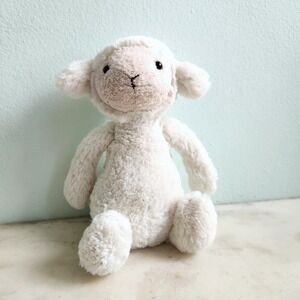 Jellycat Bashful Lamb Plush Cream White Stuffed Animal Sheep Small 8 inch